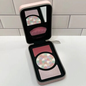NIB GUERLAIN Pink Compact Face Palette with Multicolor Correcting Powder “RARE”